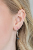 Paparazzi Chicly Geocentric - Blue Necklace - The Jewelry Box Collection 