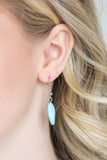 Paparazzi Beaded Boardwalk - Blue and Green Necklace with Matching Earrings - The Jewelry Box Collection 