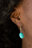 Paparazzi Commander In CHIEFETTE - Blue Necklace - The Jewelry Box Collection 