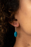 Paparazzi Radiant Reflections - Multi - Faceted Blue, Purple and Crystal Beads - Invisible Wires Necklace & Earrings