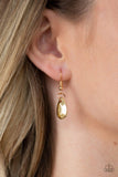 Paparazzi Bragging Rights - Gold Necklace - The Jewelry Box Collection 
