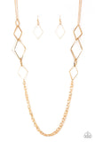 Paparazzi Fashion Fave - Gold Necklace