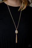 Paparazzi Elite Shine - Gold Necklace - The Jewelry Box Collection 