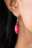 Paparazzi Beaded Boardwalk - Pink Necklace - The Jewelry Box Collection 