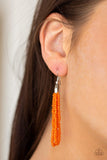 Paparazzi Right As RAINFOREST - Orange Seed bead Necklace - The Jewelry Box Collection 