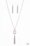 Paparazzi Elite Shine Pink Necklace - The Jewelry Box Collection 
