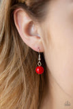 Paparazzi Walk this Broadway Red Necklace - The Jewelry Box Collection 