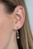 Paparazzi Ring Leader Radiance - Silver Neckalce and Matching earrings