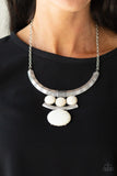 Paparazzi Commander in Chiefette Blue Necklace - The Jewelry Box Collection 