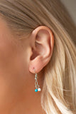 Paparazzi Boho Baby - Multi - Half Moon Silver Necklace and matching Earrings - The Jewelry Box Collection 