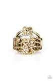 Paparazzi Meet In The Middle - Brass Ring - The Jewelry Box Collection 