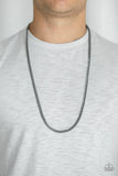 Paparazzi Killer Crossover - Black Necklace - The Jewelry Box Collection 
