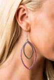 Paparazzi High Maintenance Pink Earrings | 2019 Convention Exclusive