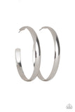 Paparazzi Making Laps Silver Hoop Earring