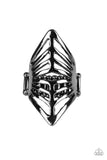 Paparazzi Deco Defender - Black Ring