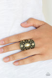 Paparazzi Ring Maven Haven - Brass