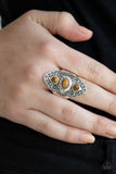 Paparazzi Malibu Mystic - Brown Ring