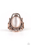 Paparazzi Fairytale Flair - Copper - Cat's Eye Stone - Filigree Ring