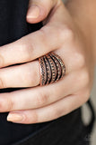 Paparazzi Ring Textile Bliss - Copper