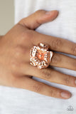 Paparazzi Ring Tropical Gardens - Copper