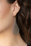 Paparazzi Mandala Makeover Black Earring