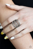 Paparazzi Ring Textile Bliss - Silver