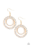 Paparazzi Spotlight Shout Out - Gold Earring