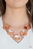 Paparazzi First Impressions - Copper Necklace - The Jewelry Box Collection 