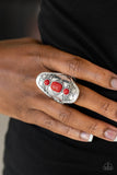 Paparazzi Desert Paint - Red Ring