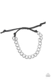 Paparazzi Sideline - Silver Urban Bracelet - The Jewelry Box Collection 