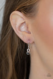 Paparazzi Impressive - Silver Necklace and Matching Earrings