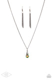 Paparazzi Timeless Trinket - Multi oil spill Necklace