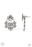 Paparazzi Garden Spindrift Silver Earrings