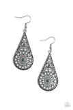 Paparazzi Mandala Makeover Black Earring