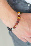Paparazzi Tuned In - Yellow Bracelet - The Jewelry Box Collection 