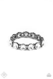 Paparazzi Glitzy Glamorous Black Bracelet - The Jewelry Box Collection 