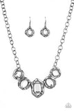 Paparazzi Celebrity Catwalk - Black Necklace - The Jewelry Box Collection 