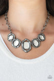 Paparazzi Celebrity Catwalk - Black Necklace - The Jewelry Box Collection 