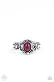 Paparazzi Ring Definitely DOT Purple Silver
