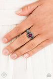 Paparazzi Ring Definitely DOT Purple Silver