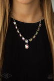 Paparazzi The Right To Remain Sparkly - Multi Necklace
