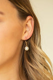 Paparazzi Grandiose Glimmer Gold Pearl Necklace - The Jewelry Box Collection 