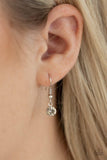 Paparazzi A Diamond A Day - Blue Necklace with Matching Earrings - The Jewelry Box Collection 