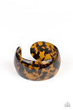 Paparazzi Jungle Cruise - Yellow Animal Print Bracelet