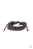 Paparazzi WEAVE It At That - Black Urban Bracelet - The Jewelry Box Collection 