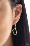 Paparazzi Shattering Records Silver Necklace