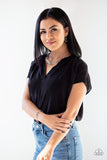 Paparazzi Shattering Records Silver Necklace