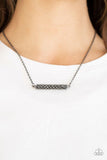 Paparazzi Timelessly Twinkling - Black Necklace - The Jewelry Box Collection 