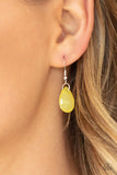 Paparazzi Rio Rainfall - Yellow Necklace - The Jewelry Box Collection 