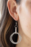 Paparazzi Ringed in Radiance - Silver Necklace - The Jewelry Box Collection 
